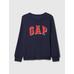 Relaxed Флисовая толстовка с логотипом Gap цвет: Синий