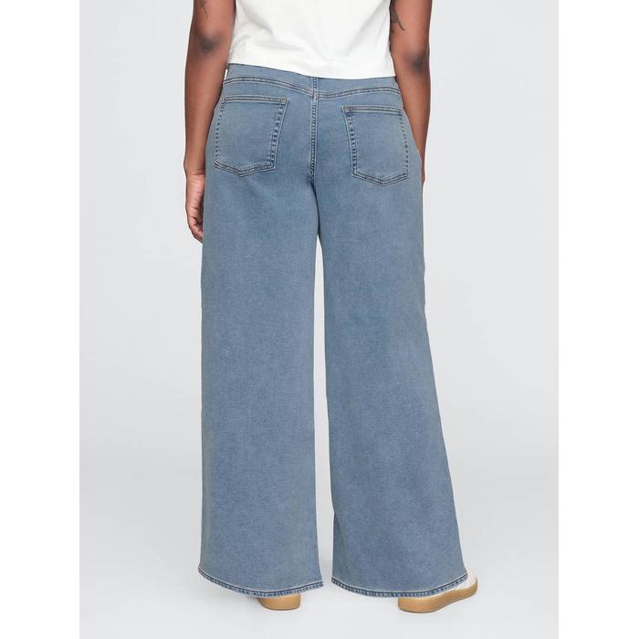 Mid Rise Easy Baggy Jean Pantolon цвет: Голубой