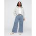 Mid Rise Easy Baggy Jean Pantolon цвет: Голубой