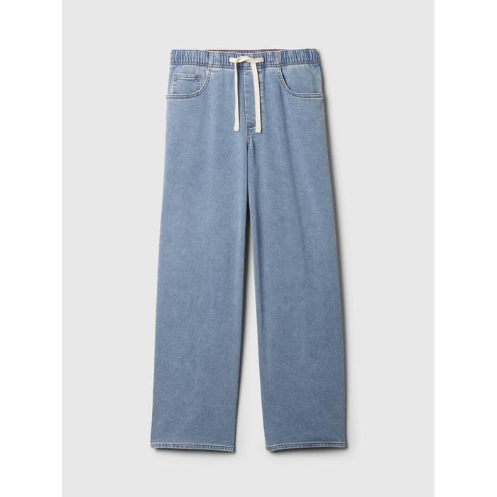 Mid Rise Easy Baggy Jean Pantolon цвет: Голубой