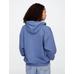 Gap Logo Relaxed Fermuarlı Sweatshirt цвет: Голубой