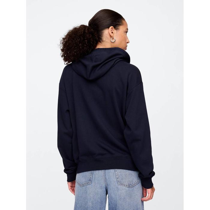 Gap Logo Relaxed Fermuarlı Sweatshirt цвет: Синий