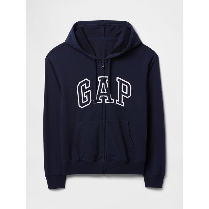 Gap Logo Relaxed Fermuarlı Sweatshirt цвет: Синий