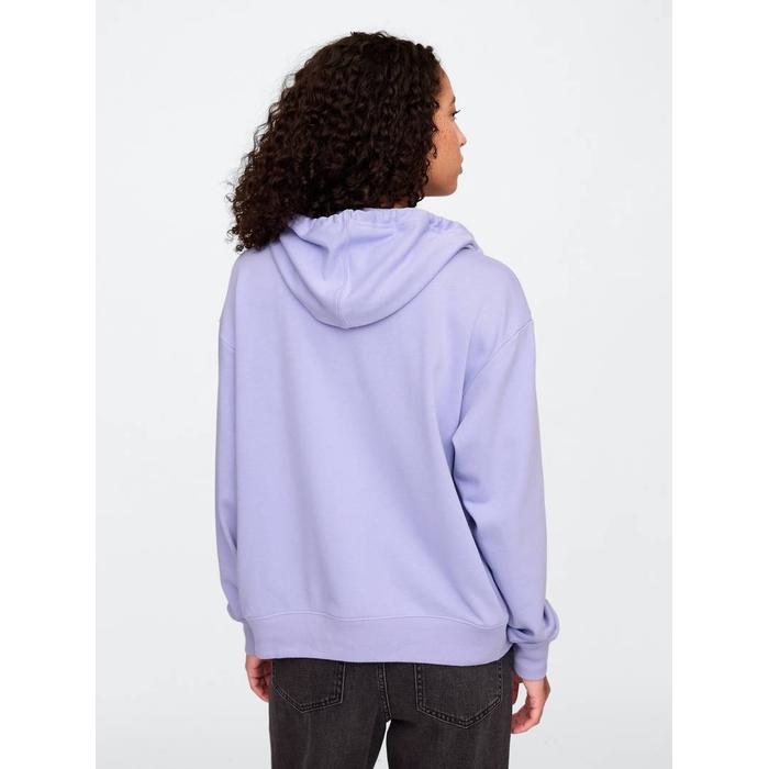 Gap Logo Relaxed Fermuarlı Sweatshirt цвет: Фиолетовый