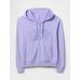 Gap Logo Relaxed Fermuarlı Sweatshirt цвет: Фиолетовый