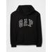 Gap Logo Relaxed Fermuarlı Sweatshirt цвет: Чёрный