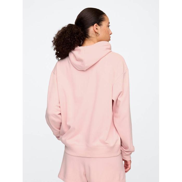 Gap Logo Relaxed Fermuarlı Sweatshirt цвет: Розовый