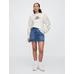 Gap Logo Vintage Soft Fransız Havlu Kumaş Sweatshirt цвет: Белый