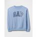 Gap Logo Bisiklet Yaka Fleece Sweatshirt