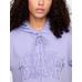 Gap Logo Relaxed Fermuarlı Sweatshirt цвет: Фиолетовый