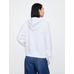 Gap Logo Relaxed Fermuarlı Sweatshirt цвет: Белый