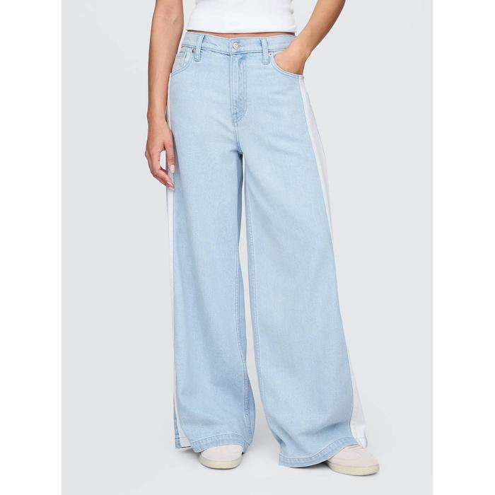 Mid Rise UltraSoft Baggy Jean Pantolon цвет: Голубой