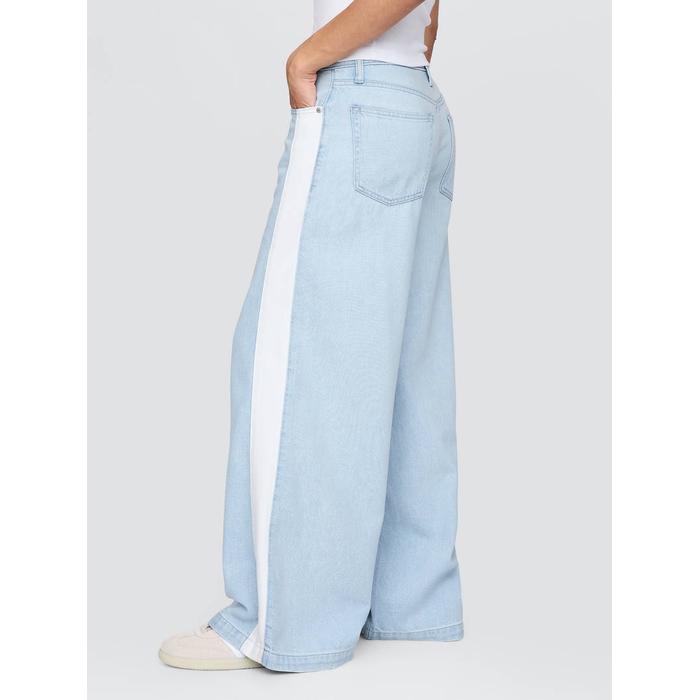 Mid Rise UltraSoft Baggy Jean Pantolon цвет: Голубой