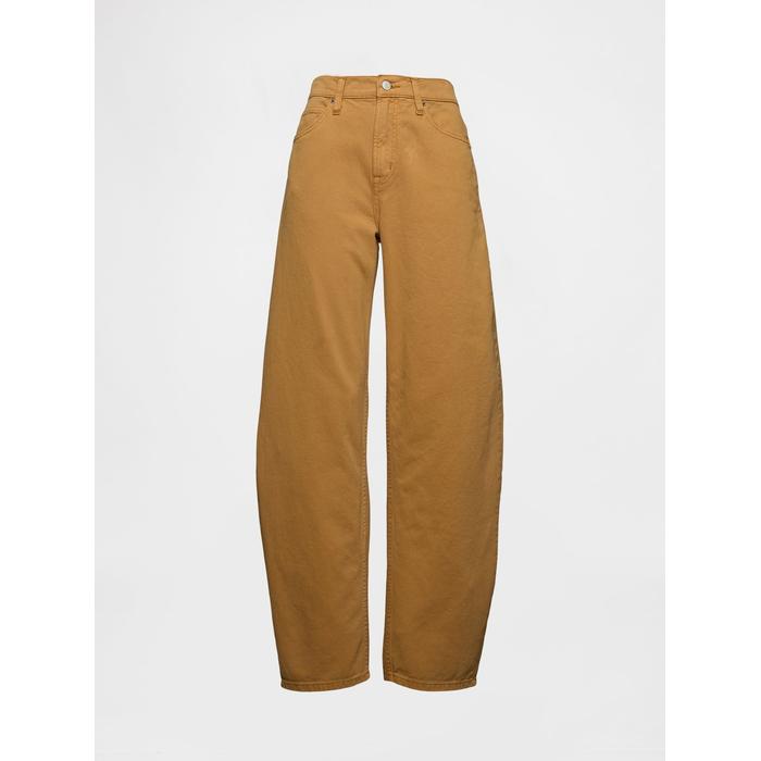 High Rise Barrel Jean Pantolon