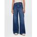 Sky High Rise Stride Wide-Leg Jean Pantolon цвет: Синий
