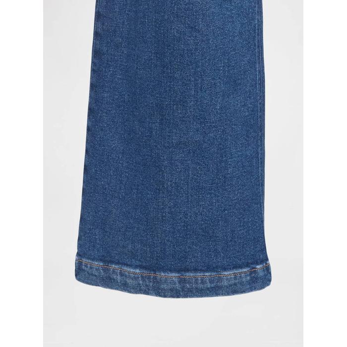 Sky High Rise Stride Wide-Leg Jean Pantolon цвет: Синий