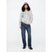 Gap Logo Relaxed Havlu Kumaş Sweatshirt цвет: Голубой