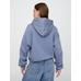 Gap Logo VintageSoft Crop Kapüşonlu Sweatshirt цвет: Голубой