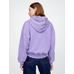 Gap Logo VintageSoft Crop Kapüşonlu Sweatshirt цвет: Фиолетовый