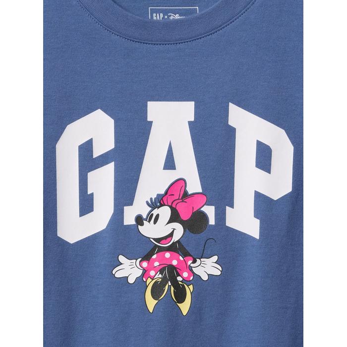 Disney Футболка с логотипом Gap и рисунком Минни Маус цвет: Голубой