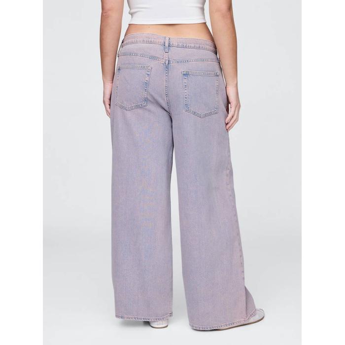Mid Rise UltraSoft Baggy Jean Pantolon