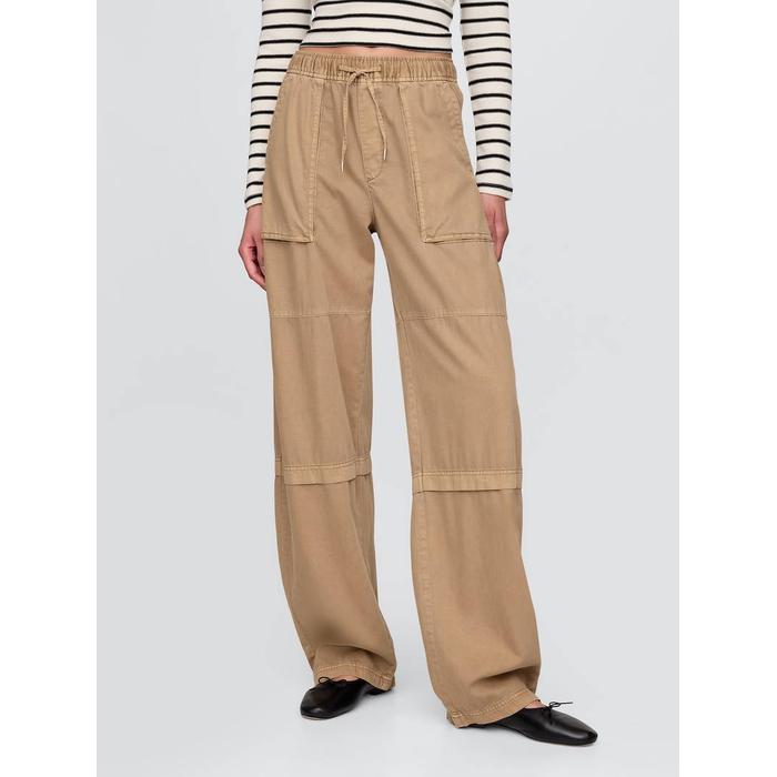Mid Rise Easy Utility Barrel Pantolon цвет: Коричневый