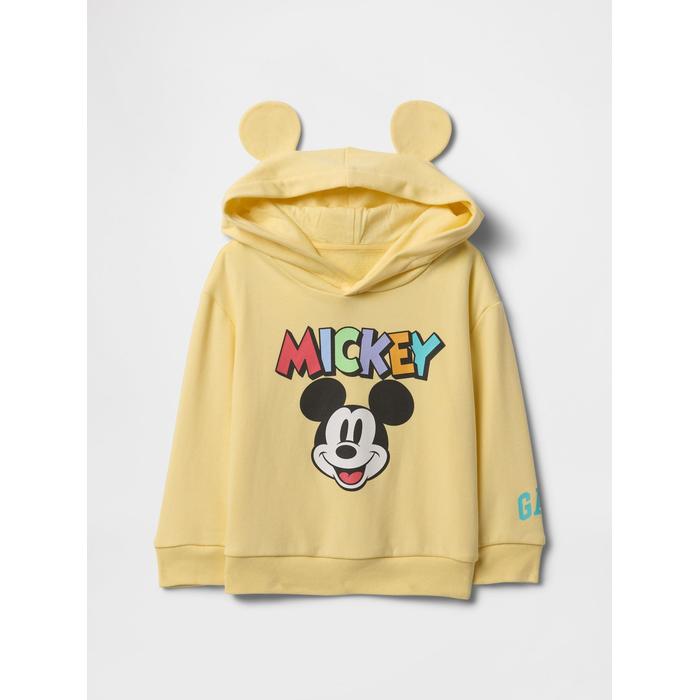 Disney Толстовка из махровой ткани с рисунком логотипа Gap цвет: Жёлтый