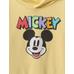 Disney Толстовка из махровой ткани с рисунком логотипа Gap цвет: Жёлтый