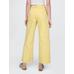 High Rise Stride Wide-Leg Ankle Jean Pantolon цвет: Жёлтый