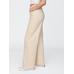 High Rise Stride Wide-Leg Jean Pantolon цвет: Бежевый