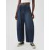 Mid Rise Easy Horseshoe Jean Pantolon цвет: Синий