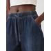 Mid Rise Easy Horseshoe Jean Pantolon цвет: Синий