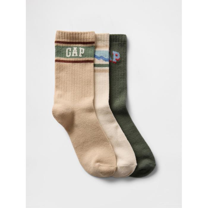 Комплект круглых воротников с логотипом Gap