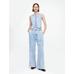 UltraSoft Crop Denim Yelek цвет: Голубой