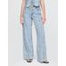 Mid Rise UltraSoft Denim Baggy Pantolonlar цвет: Голубой