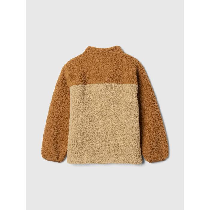 Sherpa Colorblock Ceket цвет: Коричневый