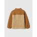 Sherpa Colorblock Ceket цвет: Коричневый