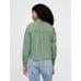 UltraSoft Denim Crop Big Gömlek цвет: Хаки