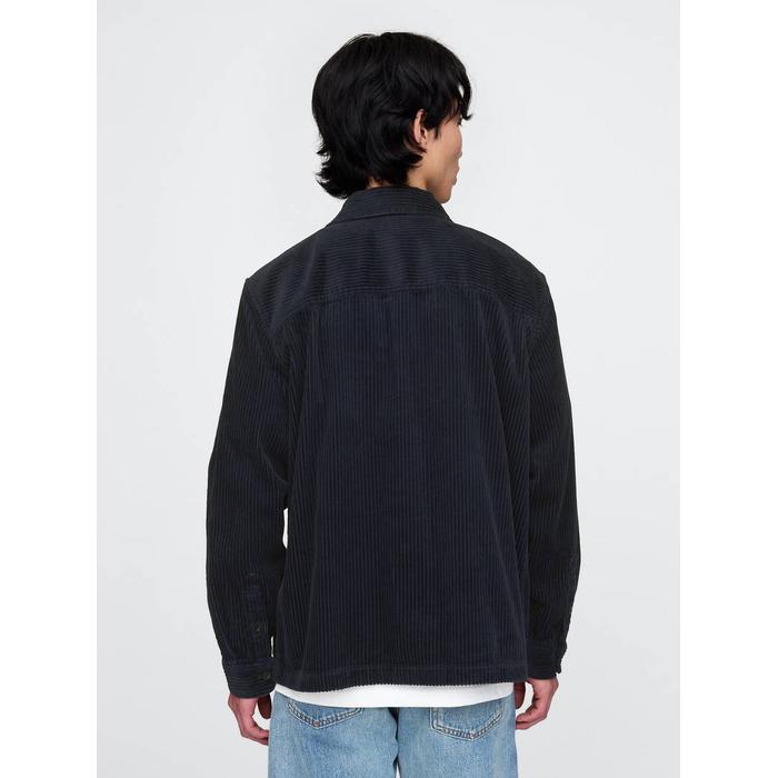 Kordon kumaşı overshirt цвет: Синий