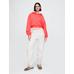 Vintage Soft Gap Logo Fleece Crop Sweatshirt цвет: Розовый
