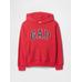 Relaxed Толстовка из махровой ткани с логотипом Gap цвет: Красный