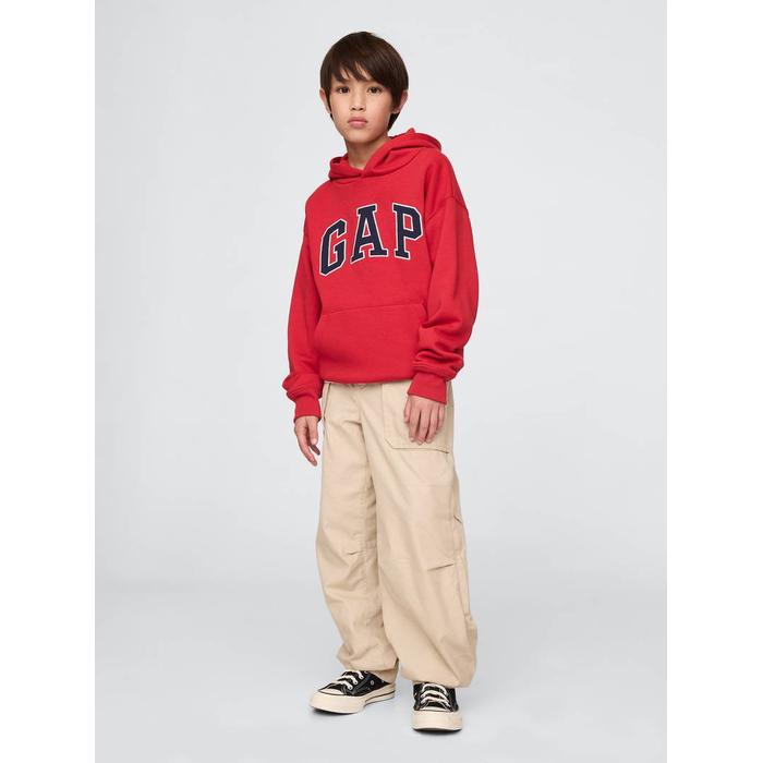 Relaxed Толстовка из махровой ткани с логотипом Gap цвет: Красный