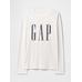 Футболка с логотипом Gap цвет: Белый