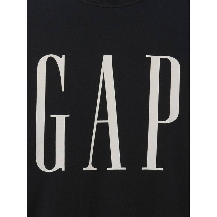 Футболка с логотипом Gap цвет: Чёрный