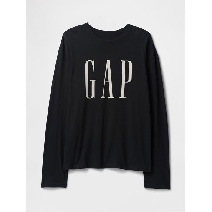 Футболка с логотипом Gap цвет: Чёрный