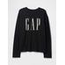 Футболка с логотипом Gap цвет: Чёрный