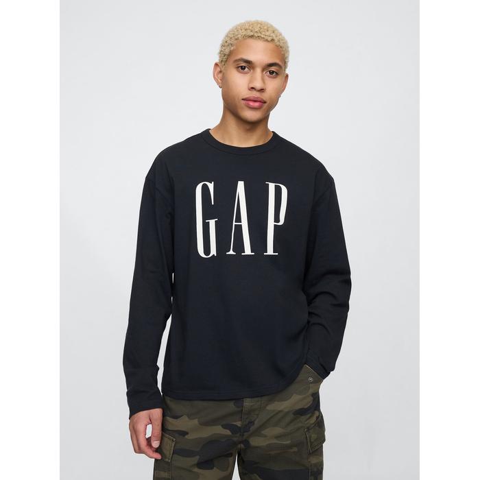 Футболка с логотипом Gap цвет: Чёрный