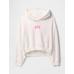 Gap Logo VintageSoft Crop Fleece Sweatshirt цвет: Белый