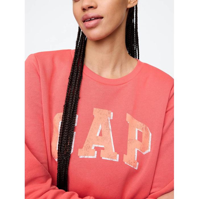 Relaxed Флисовая толстовка с логотипом Gap цвет: Оранжевый