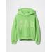 Relaxed Винтажная флисовая толстовка с логотипом Gap цвет: Зелёный